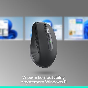 Logitech MX Anywhere 3s ブラック Mysz Logitech MX Anywhere 3S Czarny (910006947) - Opinie i
